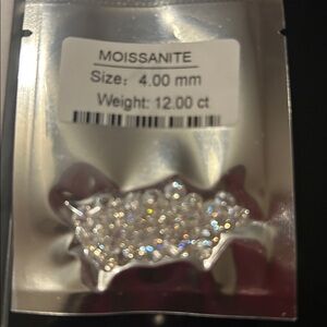 Moissanite Gemstones 4.00 mm. 12ct